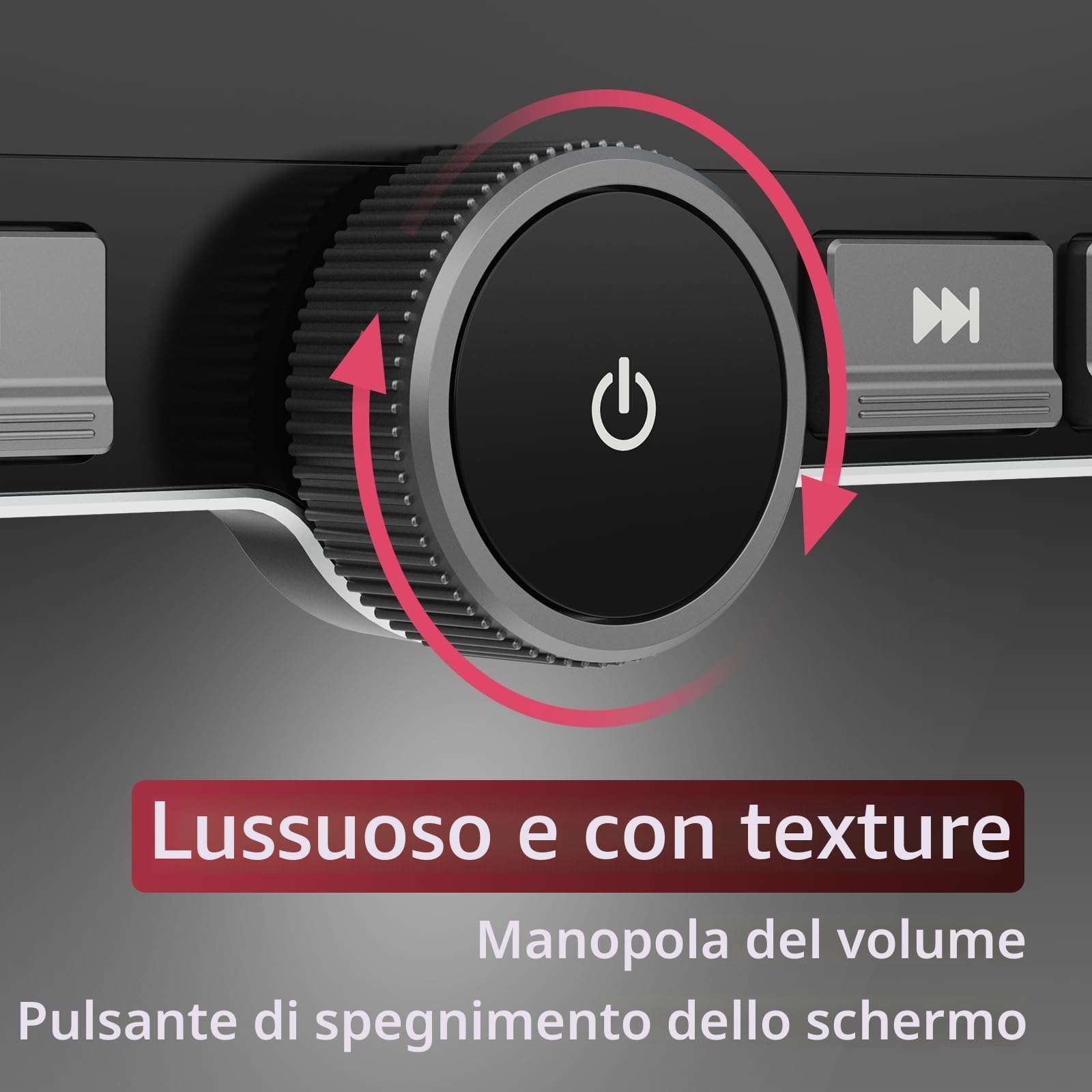 Haudio Autoradio Girevole 360°, 1 Din DSP Car Stereo, Schermo IPS da 10,1 Pollici Carplay e Android Auto, Car Play con Camera Posteriore,Mirror Link,Controllo Vocale Radio AM/FM/RDS con Pulsante 2+64G