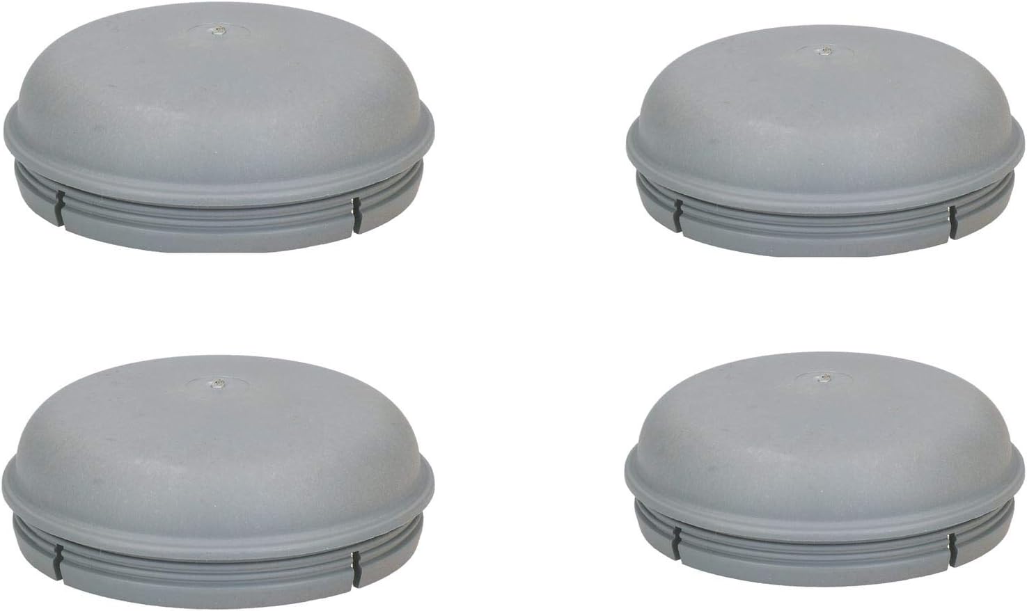 4 Pack Replacement 76mm Dust Hub Cap Cover IFOR Williams Trailer Drum