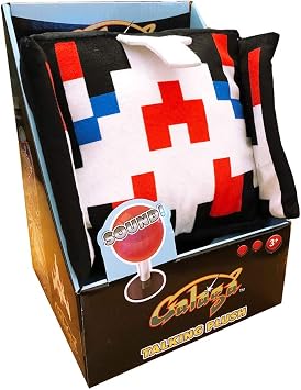 Galaga Fighter Talking Plush - Original Arcade Sounds