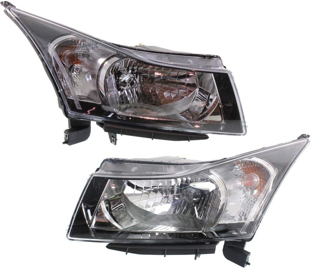 KarParts360 For 2012 2013 2014 2015 Chevy Cruze Headlight Assembly Driver Side w/Bulbs For GM2502361
