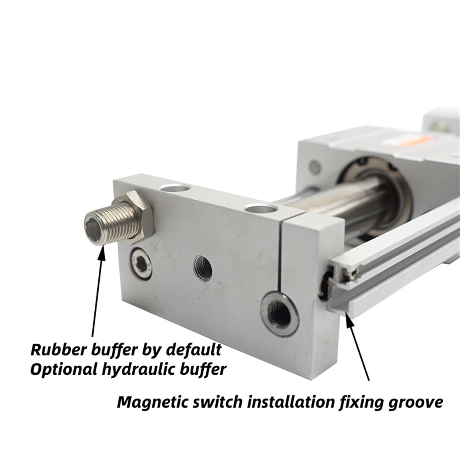 Magnetically Coupled Rodless Cylinder Slider Style CY1S32-100 CY1S40-100 CDY1S32-200 CDY1S40-200 CY1S32-300 CDY1S40-300 BIANMTSW(CY1S40-800)