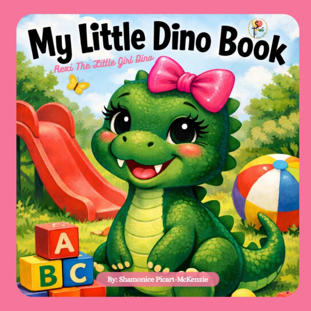 My Little Dino Book: Rexi The little Girl Dino
