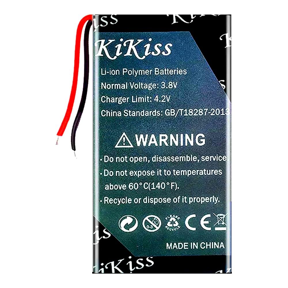 High-Performance 550mAh Battery Compatible for Sony NWZ-B135F B152 NWZ-B172F NWZ-B162F B173F B183F (361843 2 Cables),0-Cycle Li-ion Polymer,Replacement Mp3 Player Battery with Tool Kits