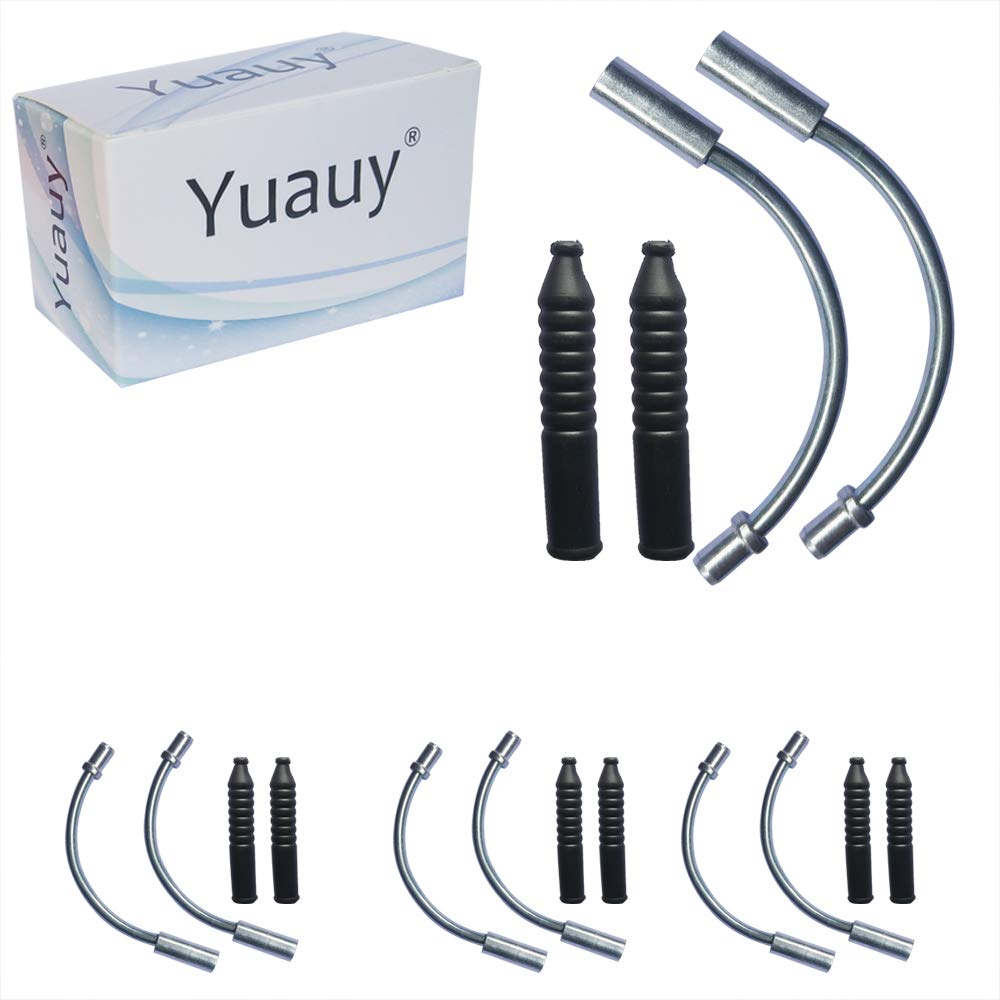 Buy Yuauy 6 x 110° Liner V Brake Noodle Cable Guide Pipe Rubber Boot