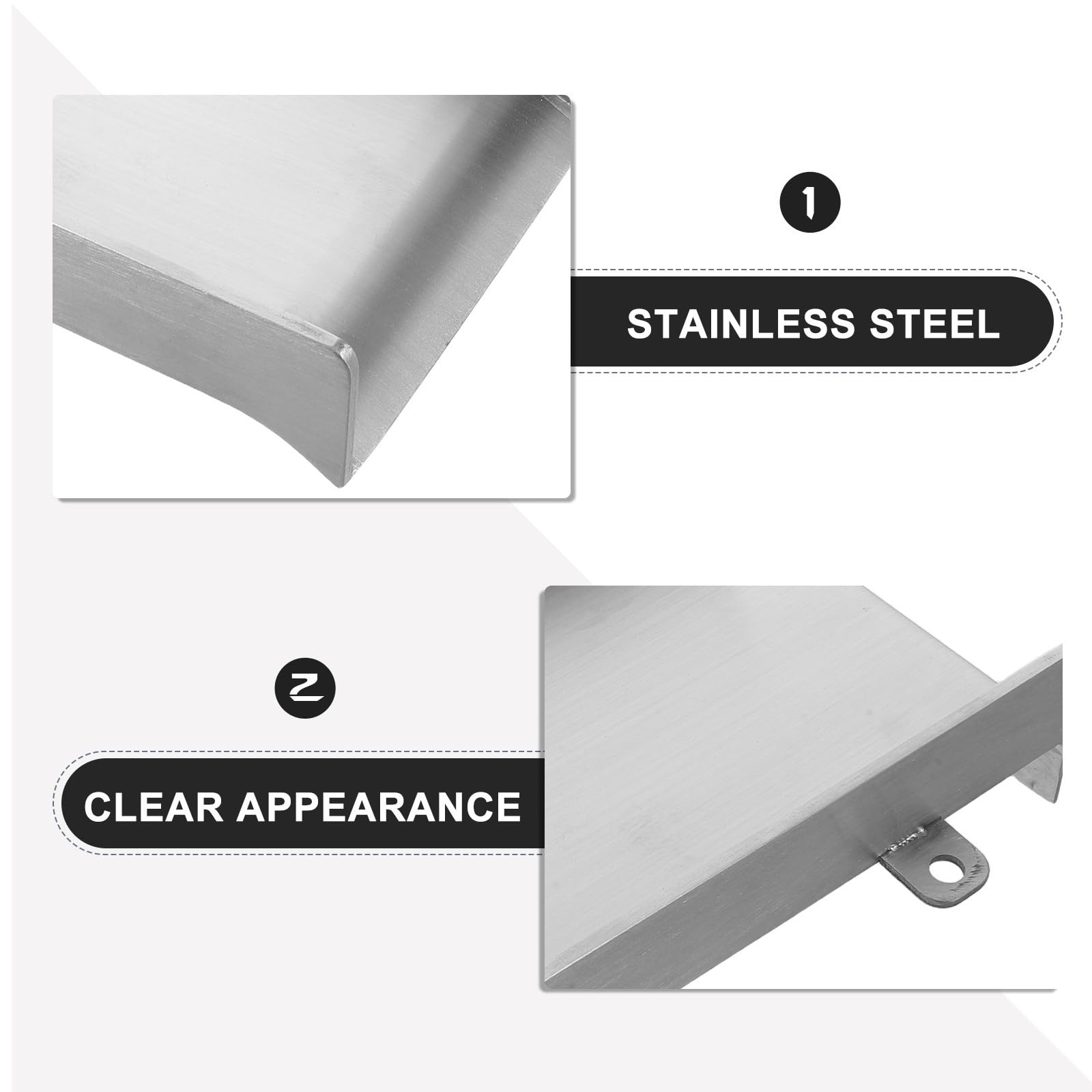 Buse de Cascade Murale en Acier Inoxydable, Installation Rapide,