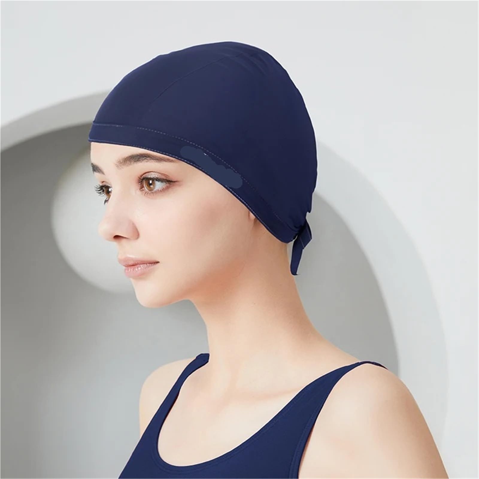Gorro Piscina Mujer Gorro de natación cómodo con protección for los oídos a la Moda for Mujer, Accesorios for Sombreros, Cola de pez Impermeable