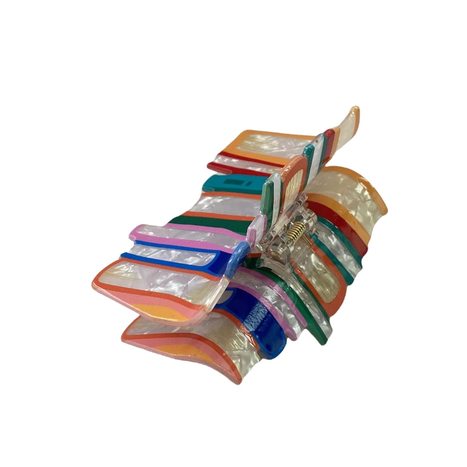 2Pcs Pencil Hair Clips and Book Hair Claw Clips image 2