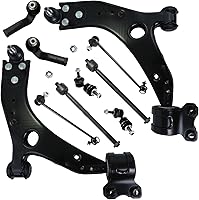 Vista 134 de Detroit Axle - Kit de suspensión delantera de 10 piezas para Chrysler 200 2007-2010 Sebring 2008-2014 Dodge Avenger 2008-2014, 2 brazos de control