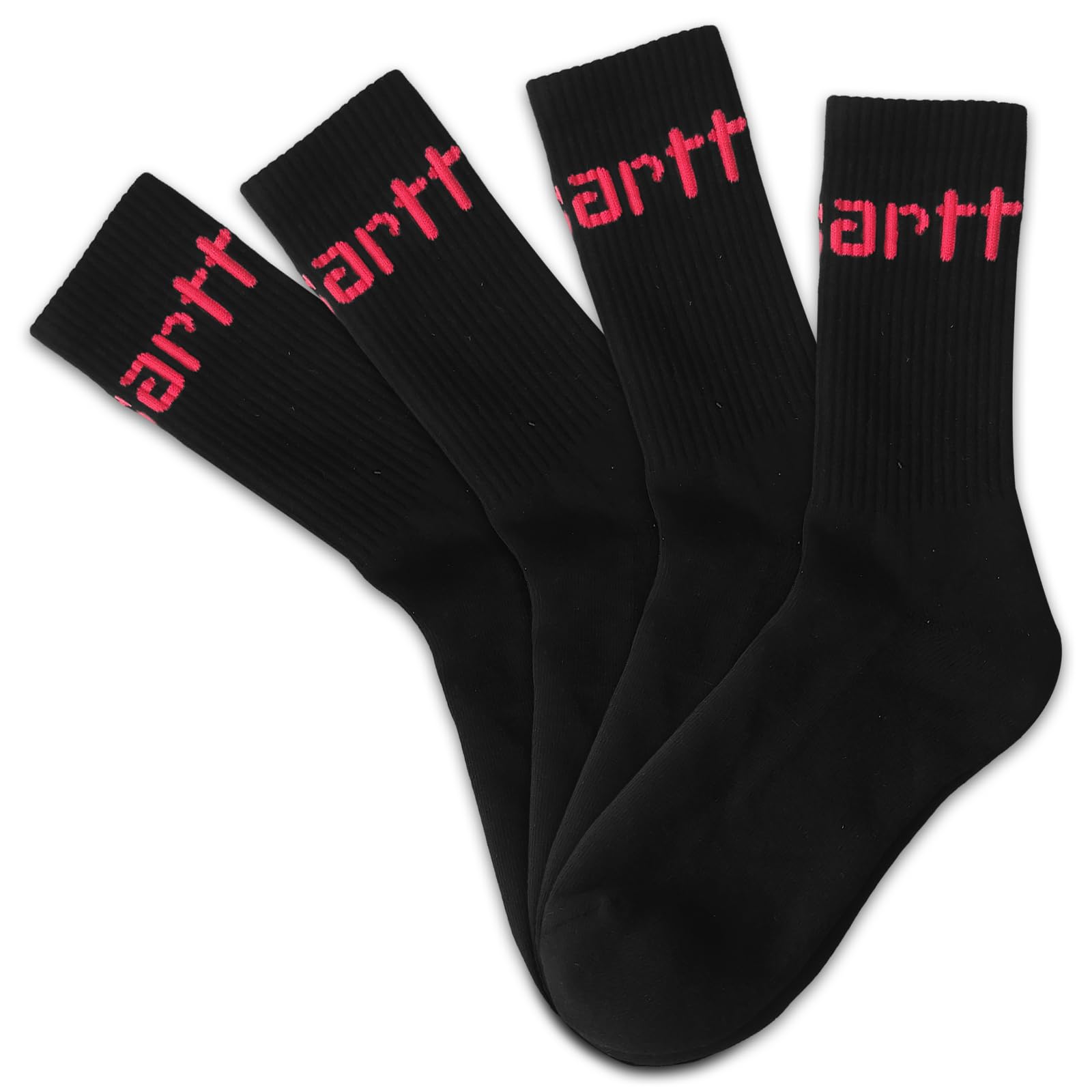 HEUIOP 2 Pairs Black Running Socks for Mens Womens Moisture-Wicking & Breathable & Durable Anti Blister Training Socks for Running Hiking Walking Golf Gym Athletic