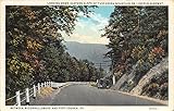 Tuscarora Mountain Lincoln Highway Between McConnellsburg and Louden Bedford, Pennsylvania USA Postcard