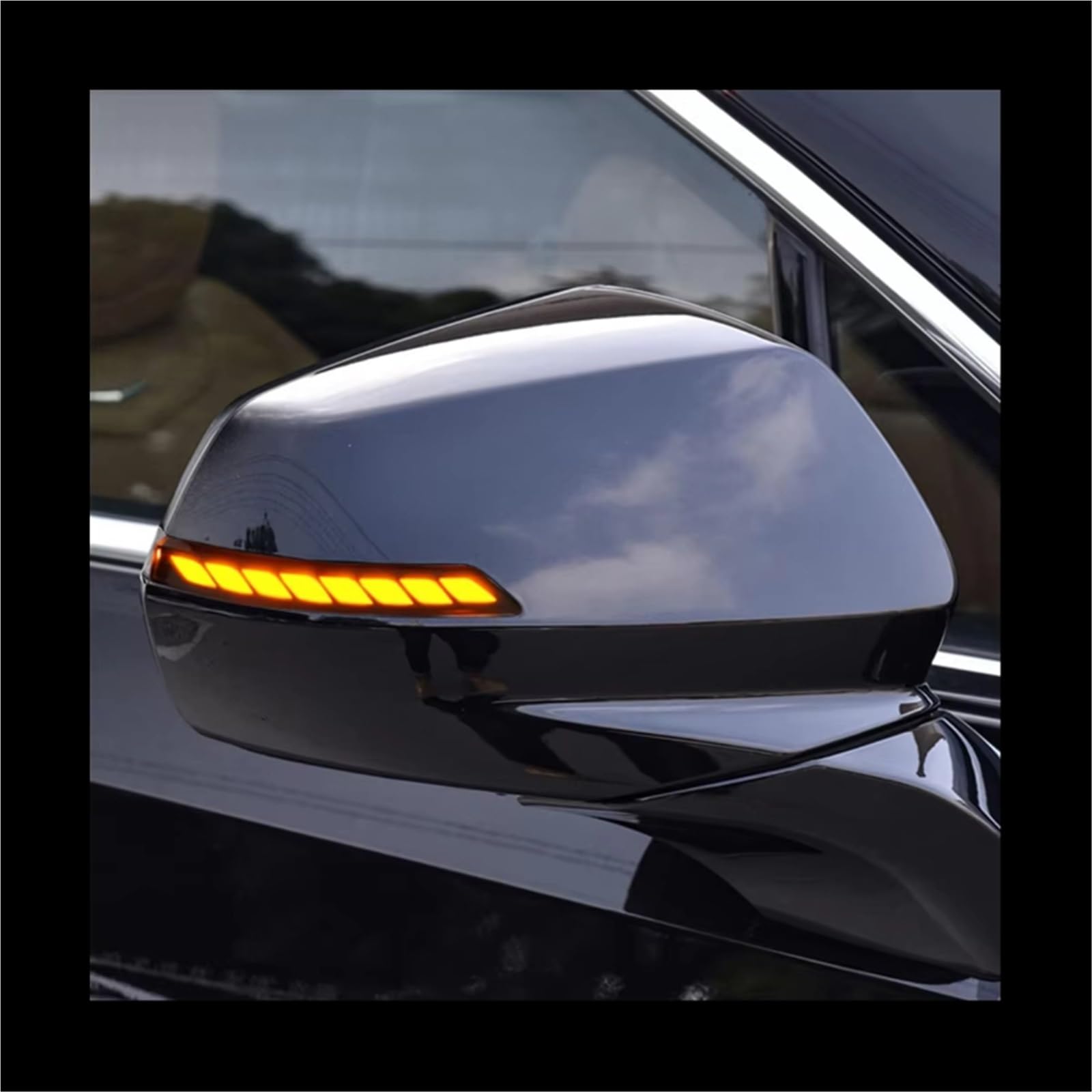 Indicador Intermitente Compatible Con Chevrolet Para Blazer 2019 2020 2021 2022 Espejos Laterales De Automóvil Indicador De Luces De Señal De Giro Dinámicas Secuenciales Negro Ahumado