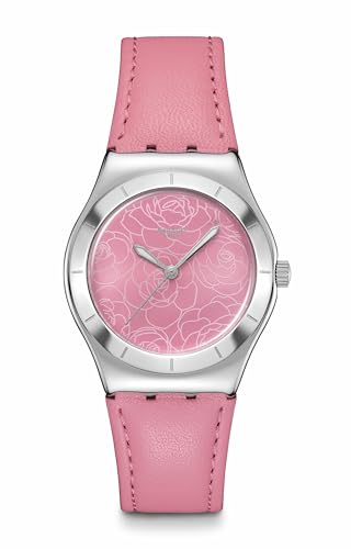 Swatch I Medium Unisex YLS234 Dress Watch - Pink Petal Promise