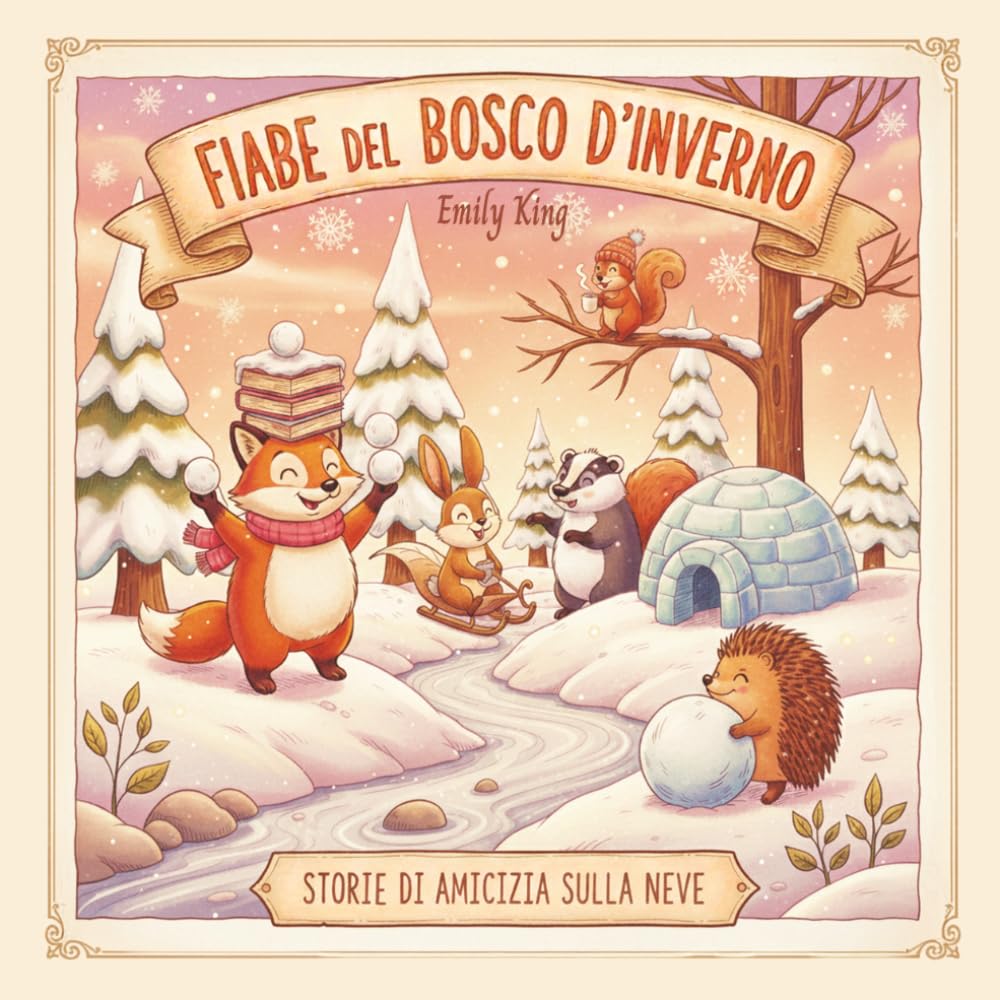 Fiabe del Bosco d'Inverno: Storie di Amicizia sulla Neve (Gli Amici del Bosco)
