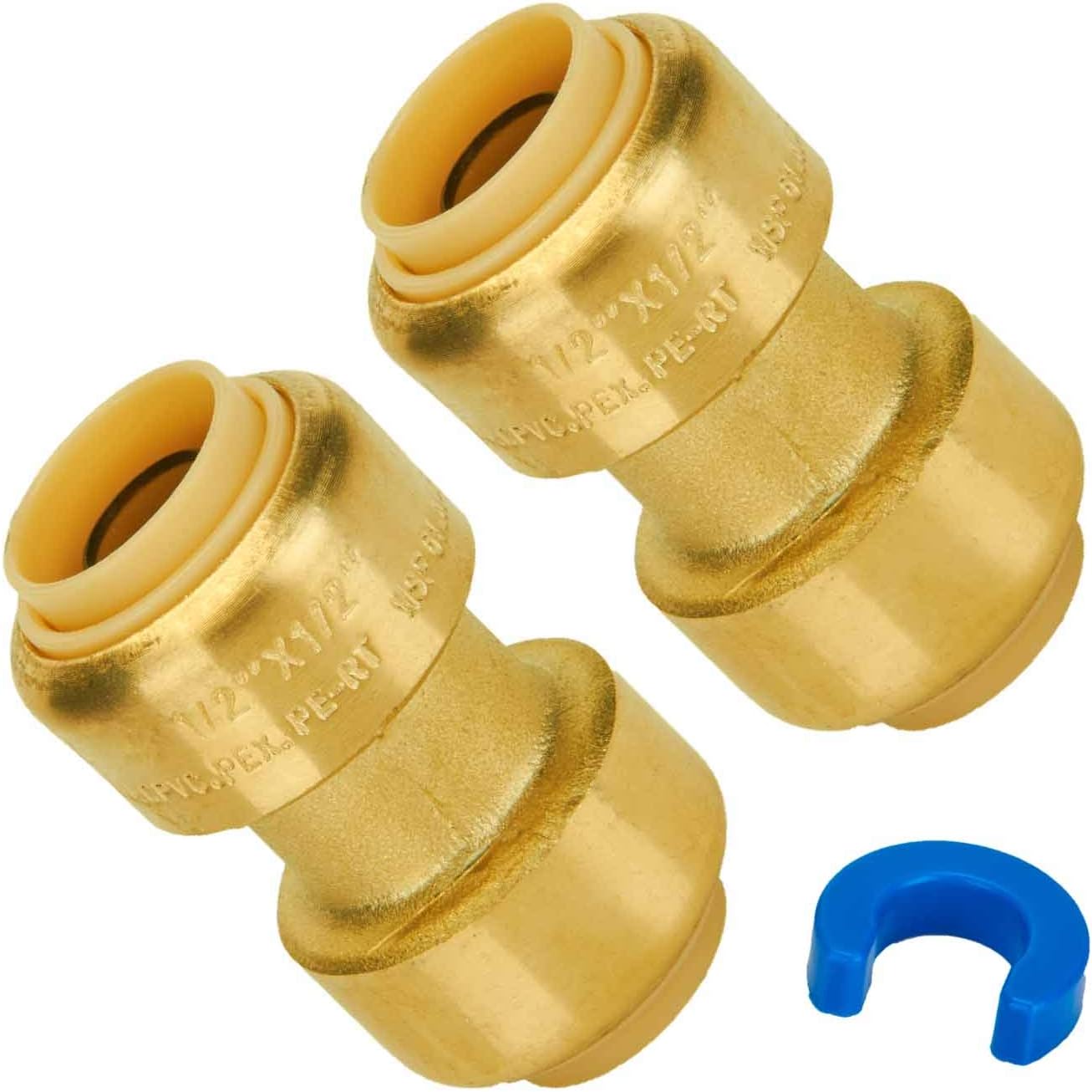 Buy SUNGATOR 1/2Inch Pushfit Straight Coupling, PushtoConnect