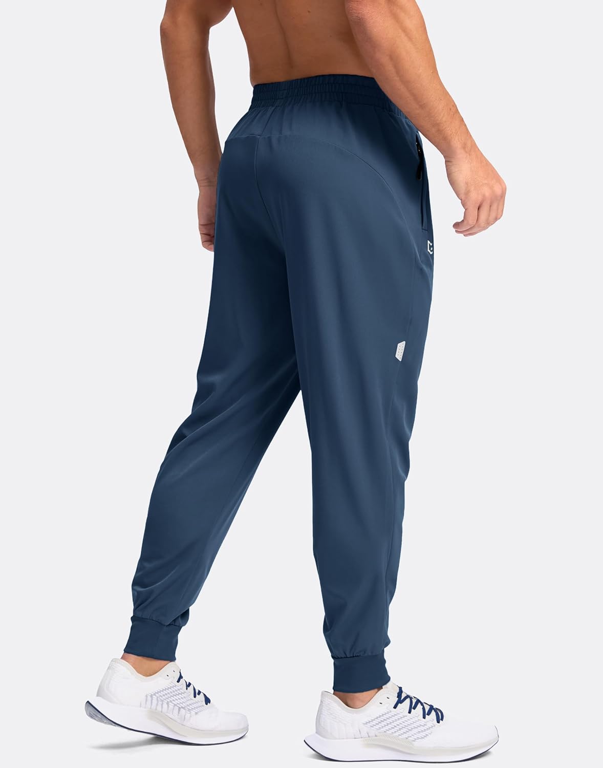 G Gradual Men's Joggers with Zipper Pockets Lightweight Athletic Workout Pants Quick Dry Sweatpants for Men Running Hiking - Image 3
