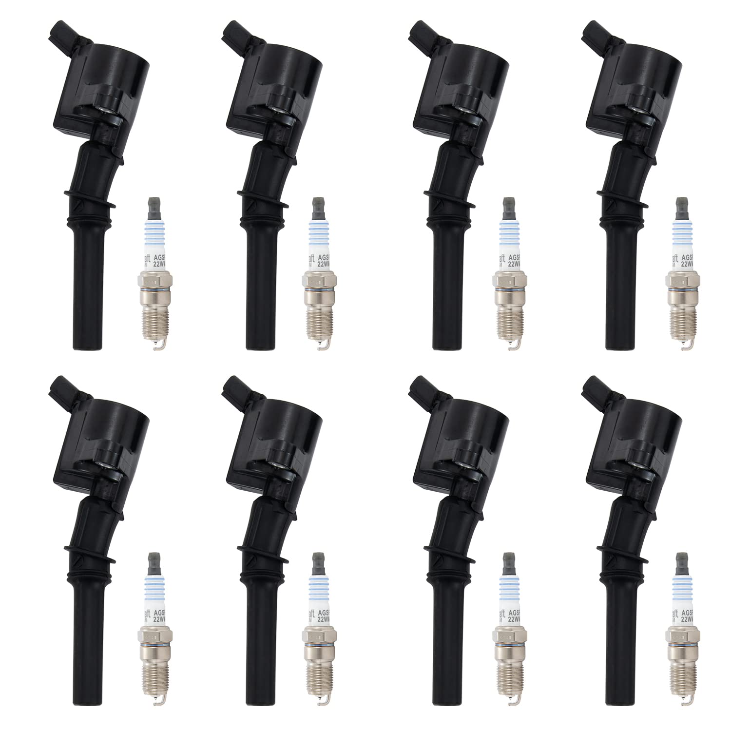 AUTOSAVER88 Ignition Coil Pack DG508 and Spark Plug SP479 Compatible