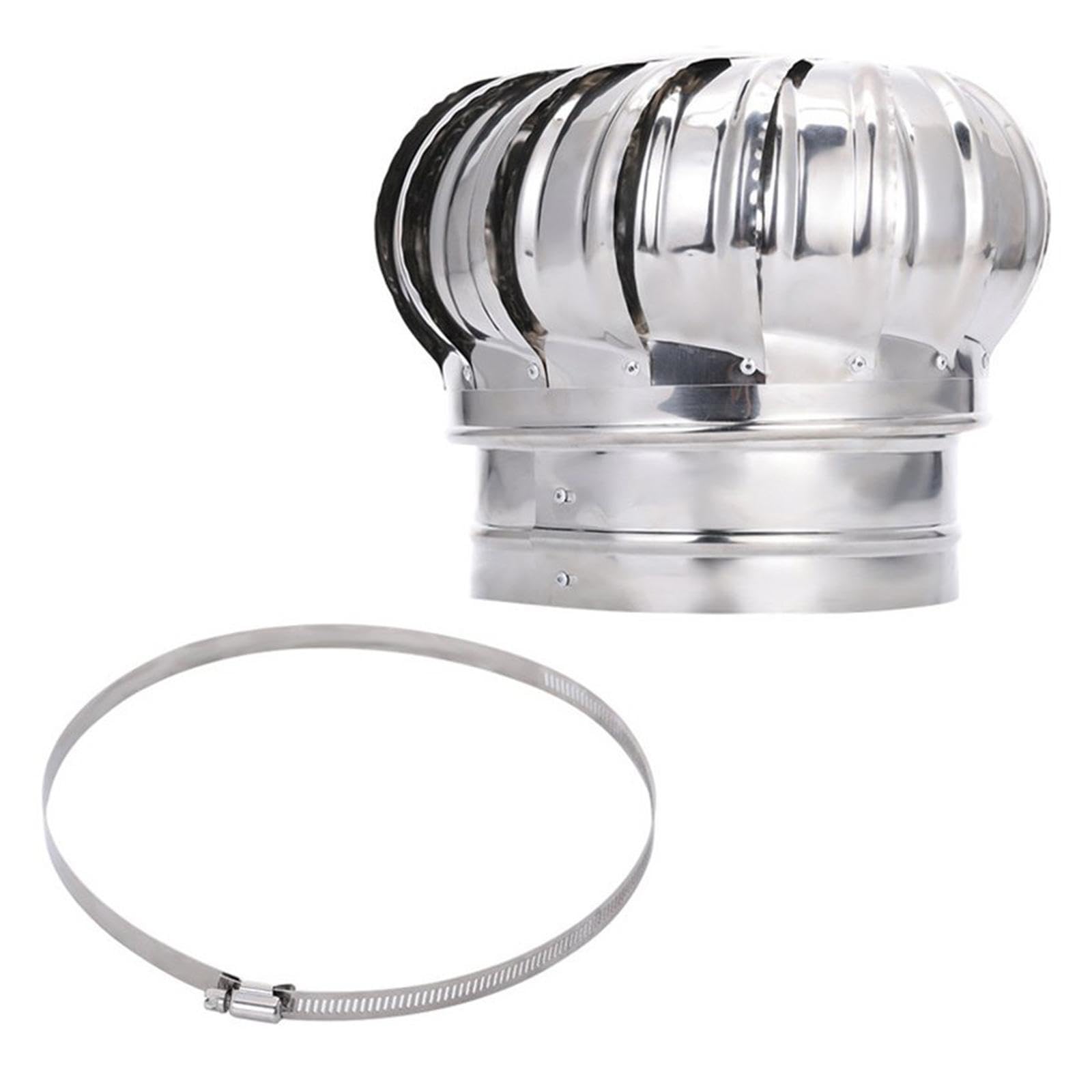 Ventilation de grenier mécanique : capuchon de toit 100 mm pour combles frais