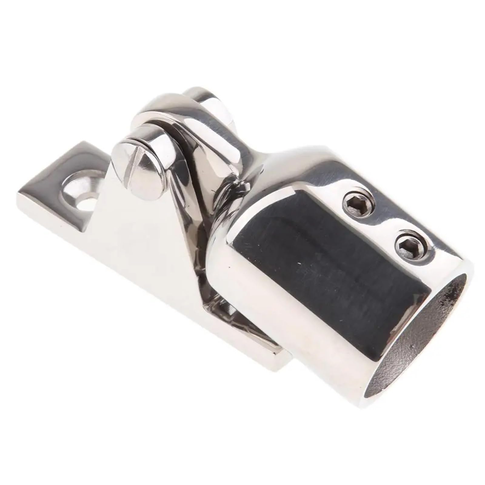 PPQIRU 2 PCS Deck Hinge External Eye End 25mm Marine Grade 316 Stainless Steel Boat Fitting For Bedroom