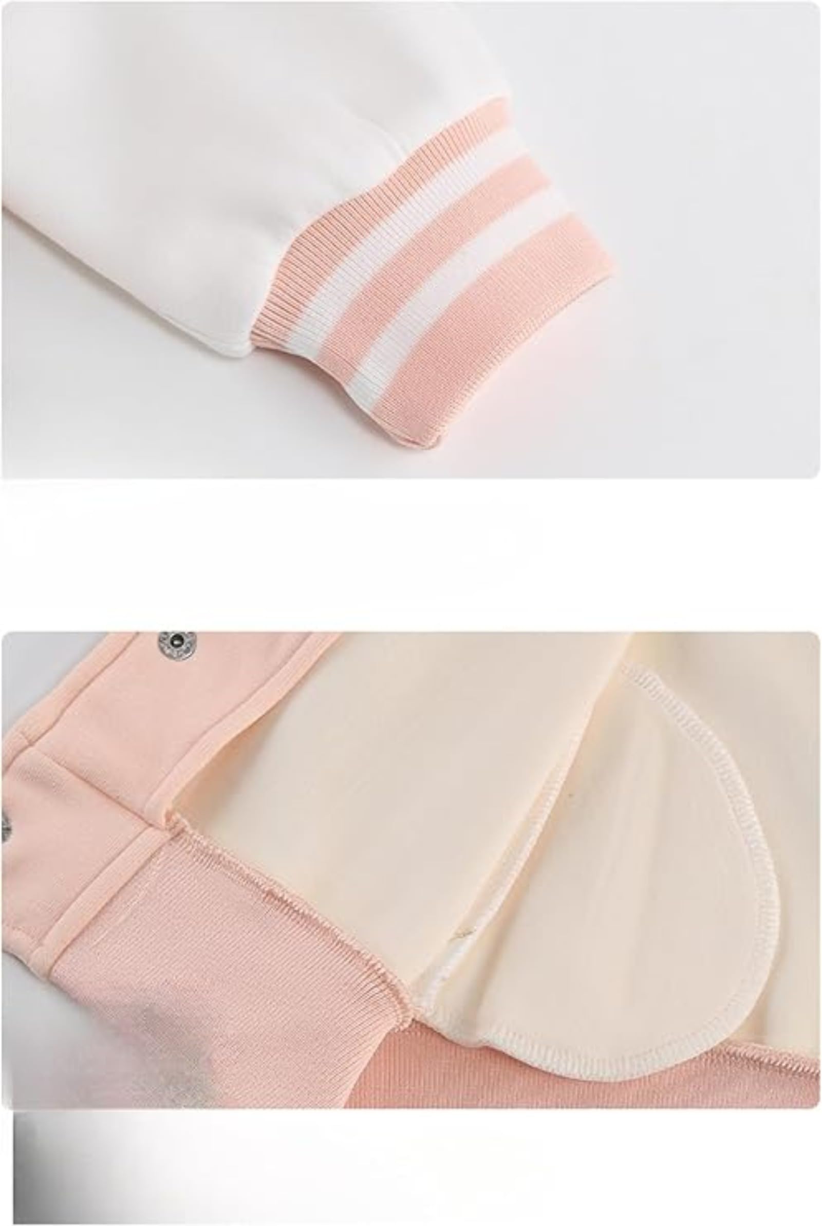 Tuta da jogging unisex per bambini, felpa e pantaloni, 2 pezzi