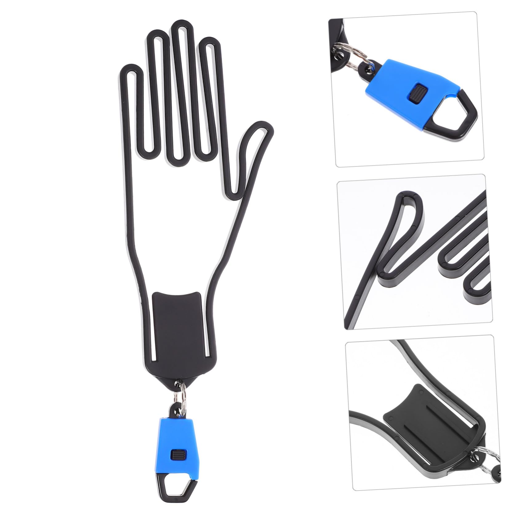 BESPORTBLE 5 Piezas Soporte para Guantes de Golf Marcos de Soporte de Guantes bastidores Protectores de Colgante Cuadro de e Marco Protector Accesorios de Golf Percha PP