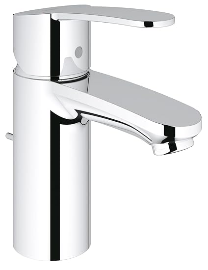 American Standard Acacia Evolution High Spout Basin Mixer with Pop Up Drain (Silver)
