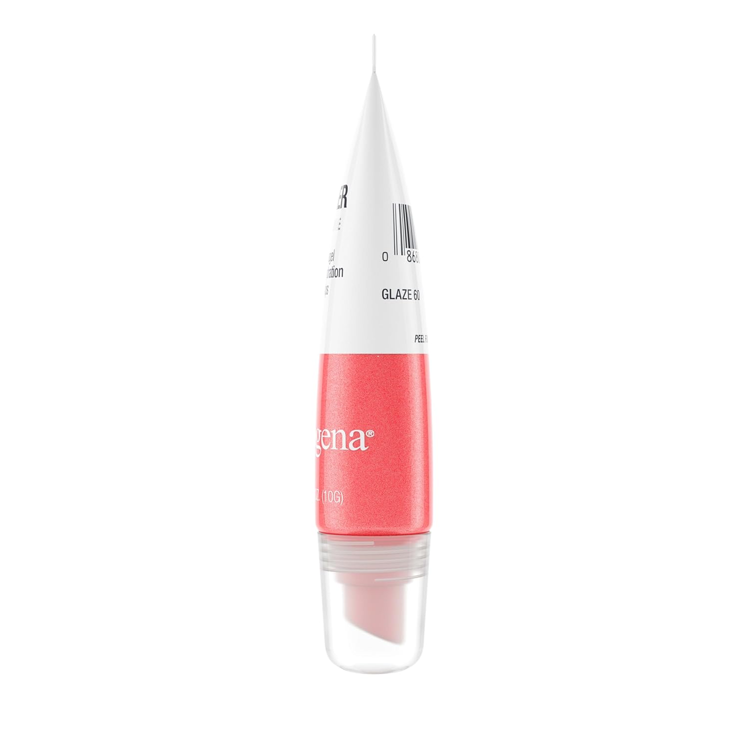 Neutrogena MoistureShine Lip Soother Gloss with SPF 20 Sun Protection, High Gloss Tinted Lip Moisturizer with Hydrating Glycerin & Soothing Cucumber for Dry Cracked Lips, Glaze 60,.35 oz
