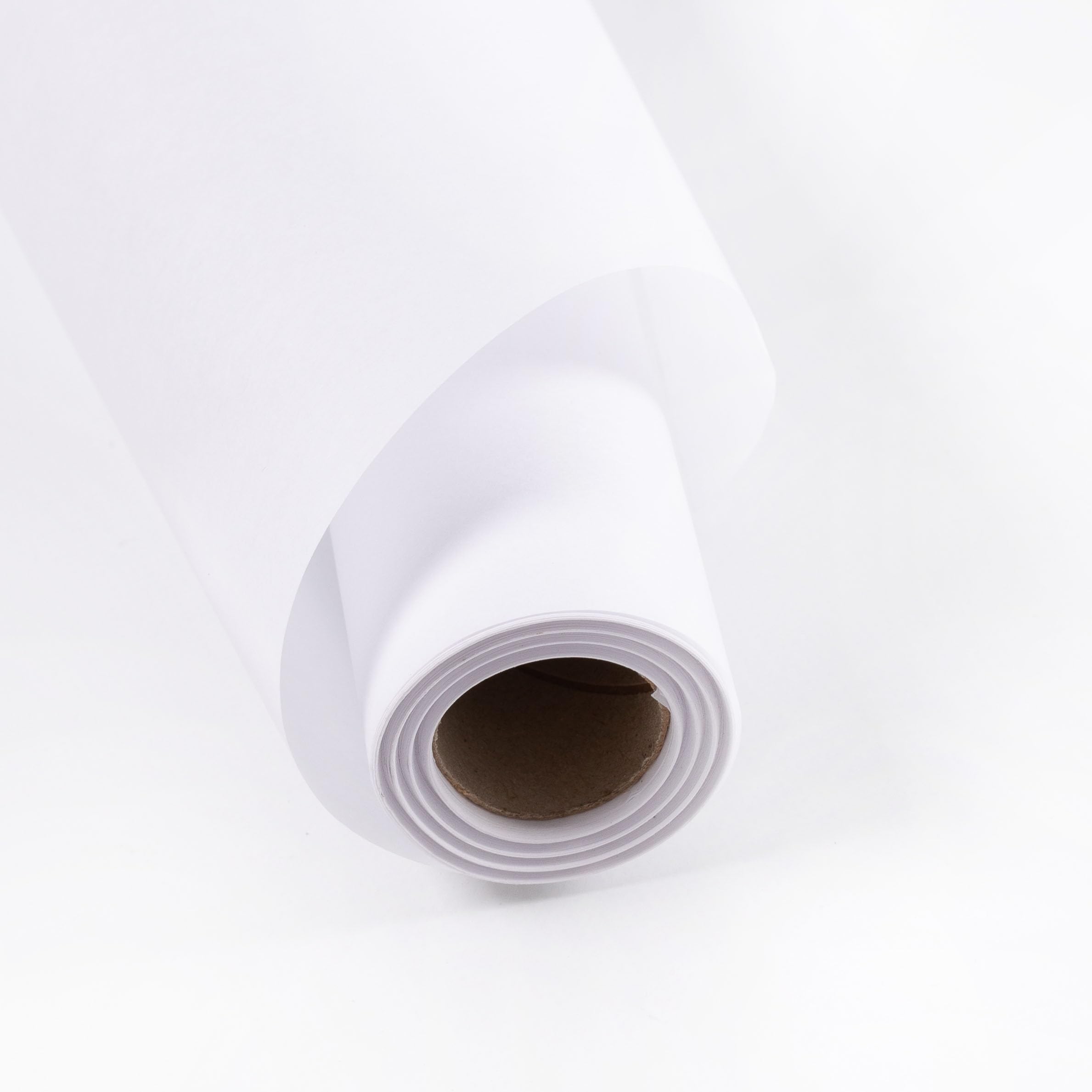 Rollo de papel seda blanco. 92CM X 50M. Ideal para calcar patrones, manualidades, pintar, envolver y embalaje. Papel muy trasparente y resistente. (50 metros)