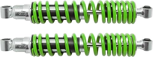 Miniatura 42 de M MATI Amortiguador delantero con tuerca autoblocante para Yamaha Banshee 350 YFZ350 1987-2006, MPN # 3GG-23350-20-36 3GG-23350-20-P0 Blanco