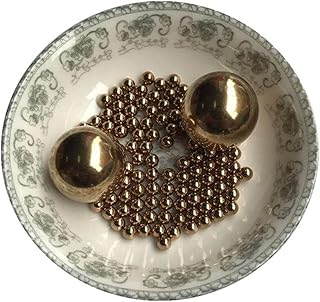 SUOFEILAIMU Solid Pure Copper Balls Dia 1 1.8 2 2.381 3 3.5 4 4.5 4.76 5 6 7 8 10 12 12.7 15 15.8 19.05 20 22mm Brass Ball Bead (Color : 12.7mm 50pcs)