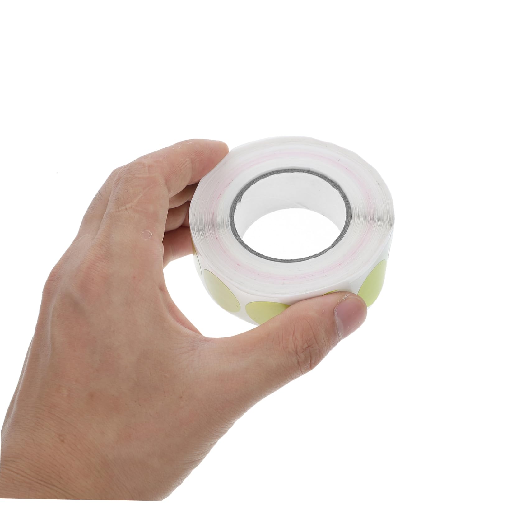 SHOWERORO Etichette Autoadesive Circolari Bianche Pois Etichette Pronte Per Servizio Di Ristorazione Adesivi Scrivibili Per Organizzazione Casa E Ufficio