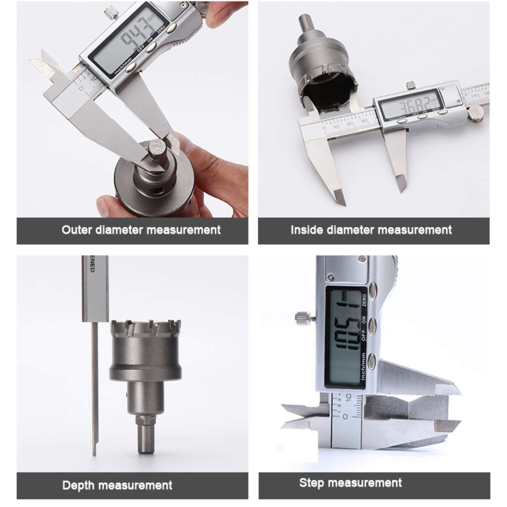 Suwalizki Elektroniczny Cyfrowy Cyfrowy Zacisk Ze Stali Nierdzewnej Vernier Caliper High Precision Industrial Pomiar Narzędzia Zakres: 0-150mm