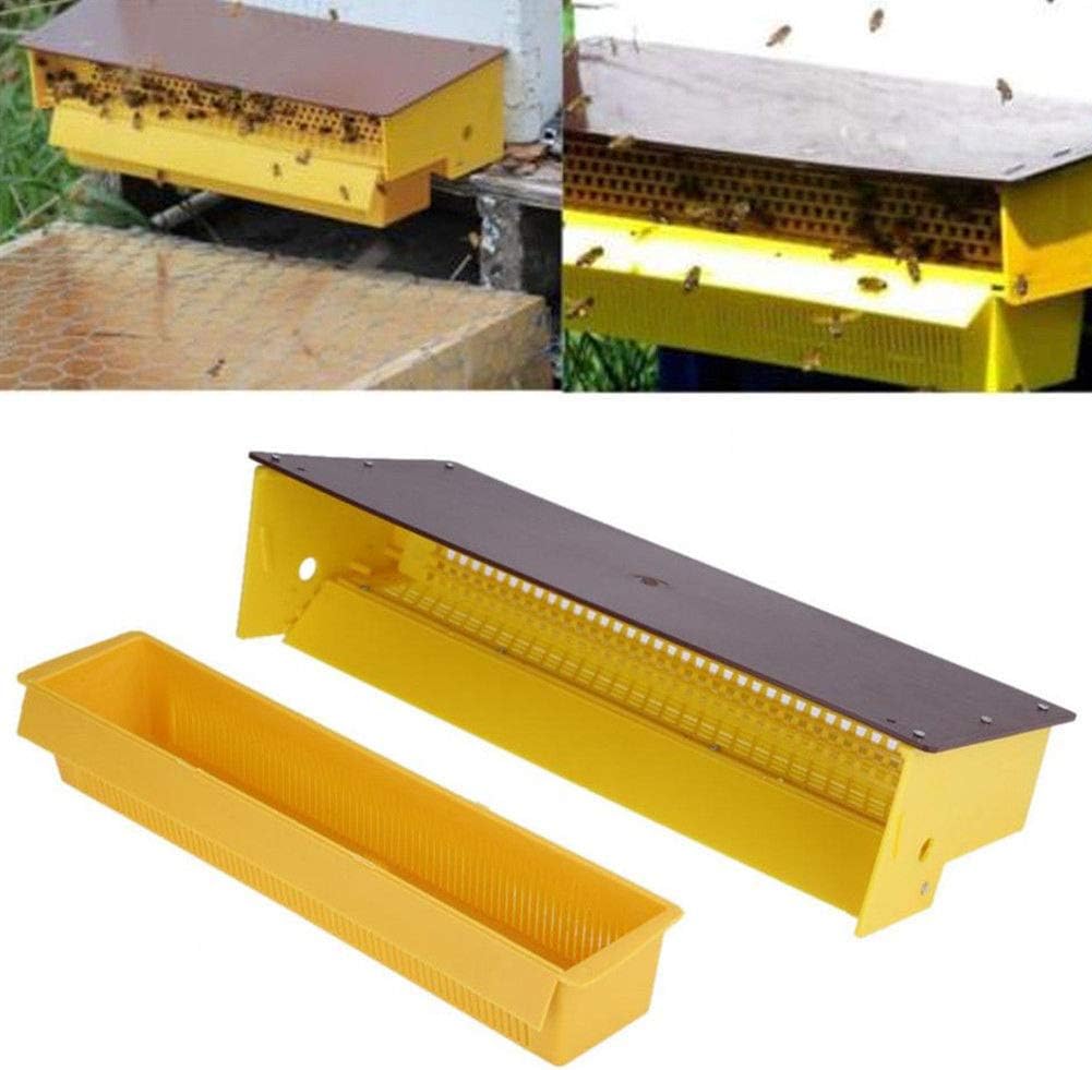 pittospwer Detachable Bee Bee Harvest Collector Bee Pollen Trap Plastic Beekeeping 1#