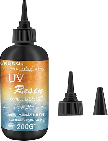 Amazon Unokki レジン液 0g Uv Led対応 レジン液 大容量 高い透明 Uvレジン液 ジュエリー等に適用クリアuvレジン 硬化速い 低刺激性 レジン液 大容量 Uvレジン液 通販