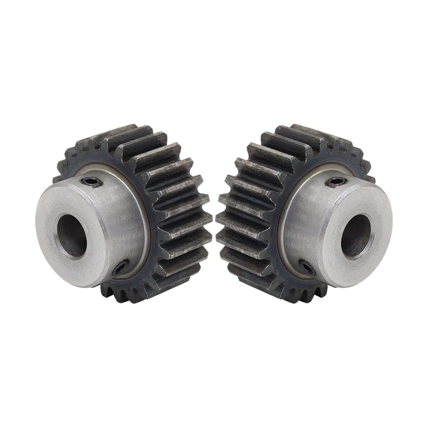 Bevel Gear Pinion Hardware Mechanical 1.5M 25T Spur Gear Bore 6/6.35/8/10/12/14/15mm Pinion Gear Low Carbon Steel Material Gear Wheel for Motor(15 mm)