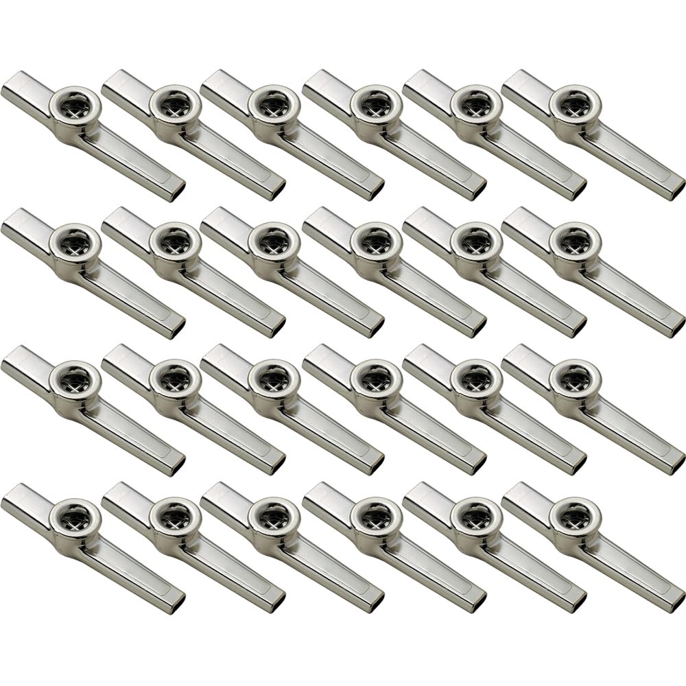Amazon | KC Kazoo カズー KZ-50/SV シルバー 24個セット サクラ楽器