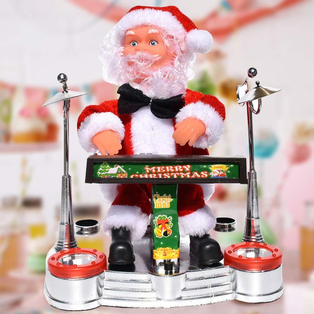 Amazon.com: Toyvian Musical Christmas Santa Claus Electric Santa