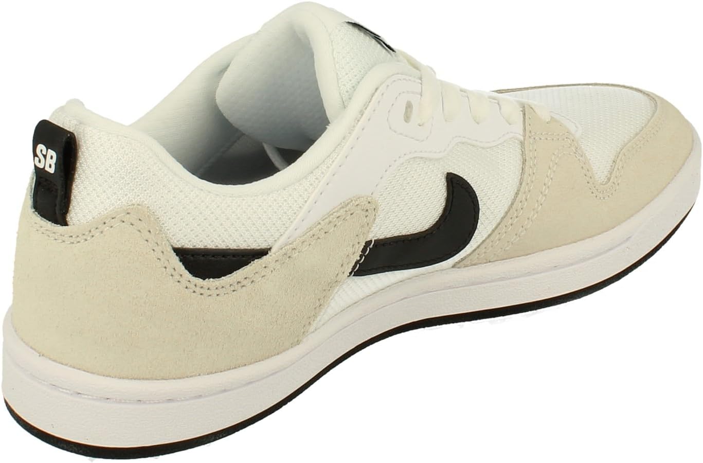 nike sb alleyoop trainers in white and pink