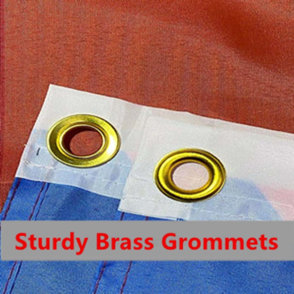 Our Lady Virgen De Guadalupe Mexican Flag 3x5FT,Heavy Duty 100D Polyester,Vivid Colors,Virgin Mary Flag with 2 Brass Grommets for Indoor Outdoor. (3x5) - Image 4