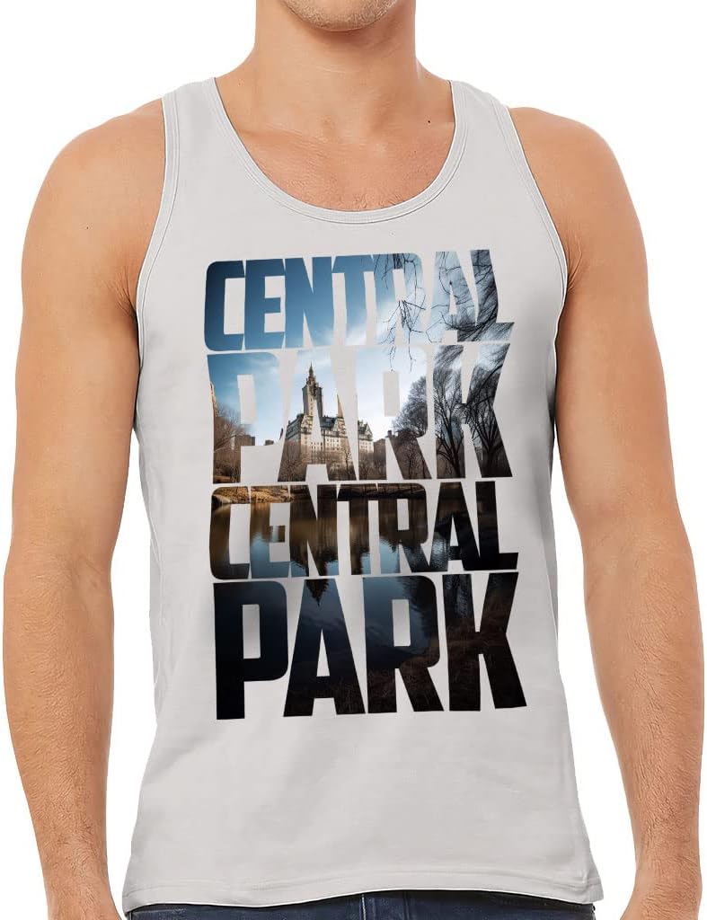 Central Park Tank - New York Workout Tank - USA Themed Jersey Tank