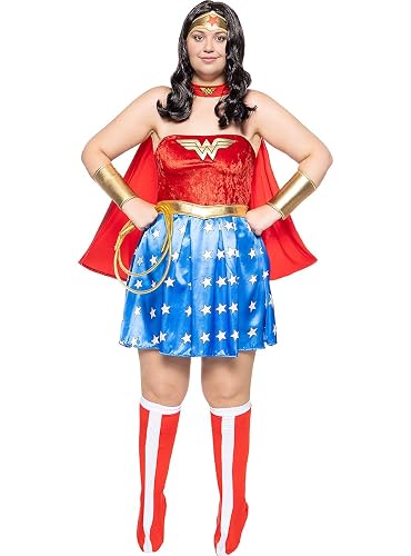 Funidelia - Disfraz de Wonder Woman sexy para mujer Mujer Maravilla, Superhéroes, DC Comics