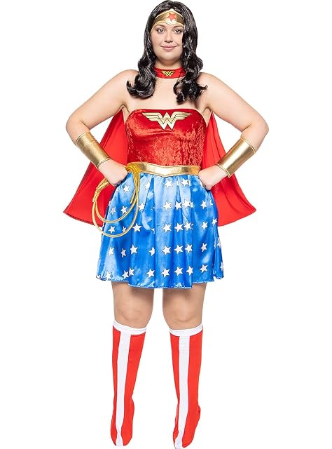 Funidelia - Disfraz de Wonder Woman sexy para mujer Mujer Maravilla, Superhéroes, DC Comics
