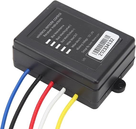 Wireless Winch Remote Control, 12V Handset Switch Controller DC 12V 24V 3 In 1 Durable Winch Wireless Remote Control Switch for Truck ATV SUV