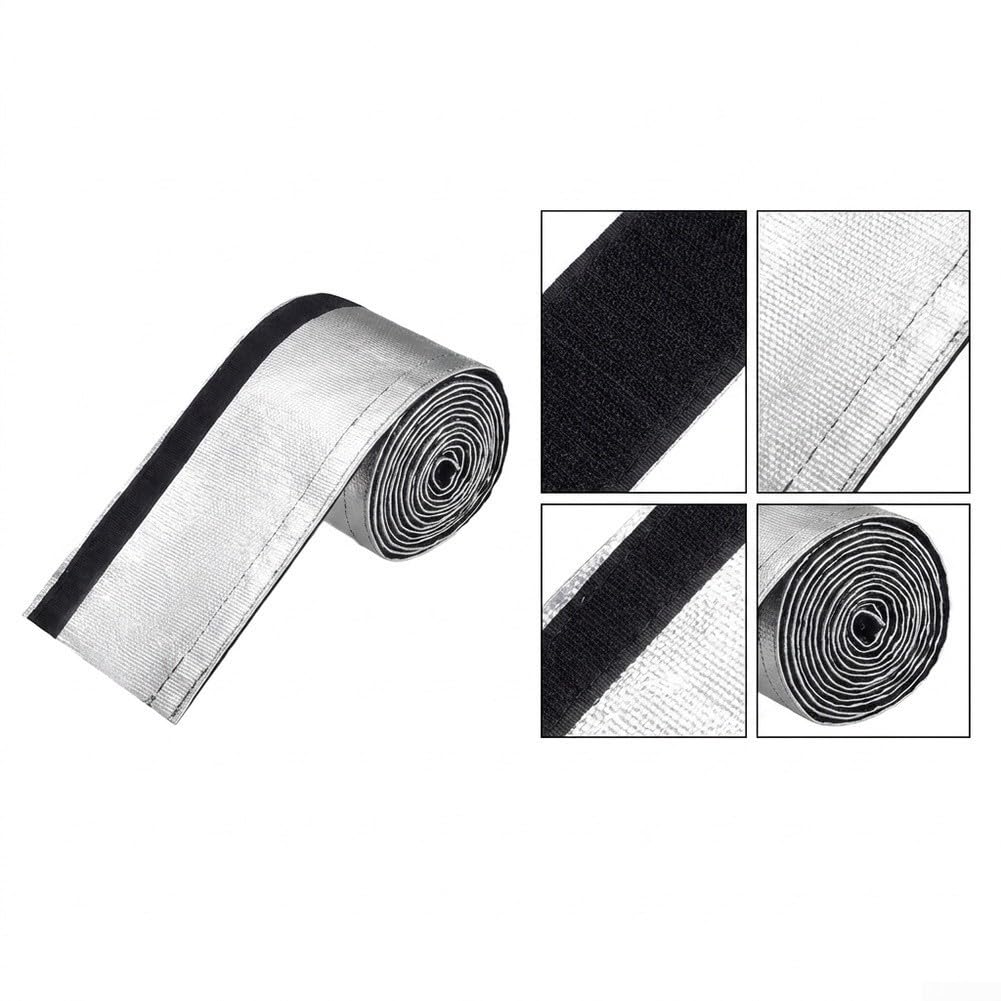 Manguito Aluminizado Protección Térmica 10FT Manguera(90mm)