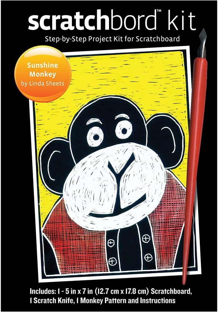 Cindy Conklin スクラッチボード ドローイング アートフレーム 2点 Cindy Conklin スクラッチボード ドローイング アートフレーム 2点