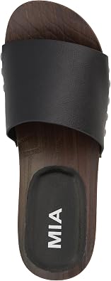 MIA Women's Lanell Studded Slide Sandals
