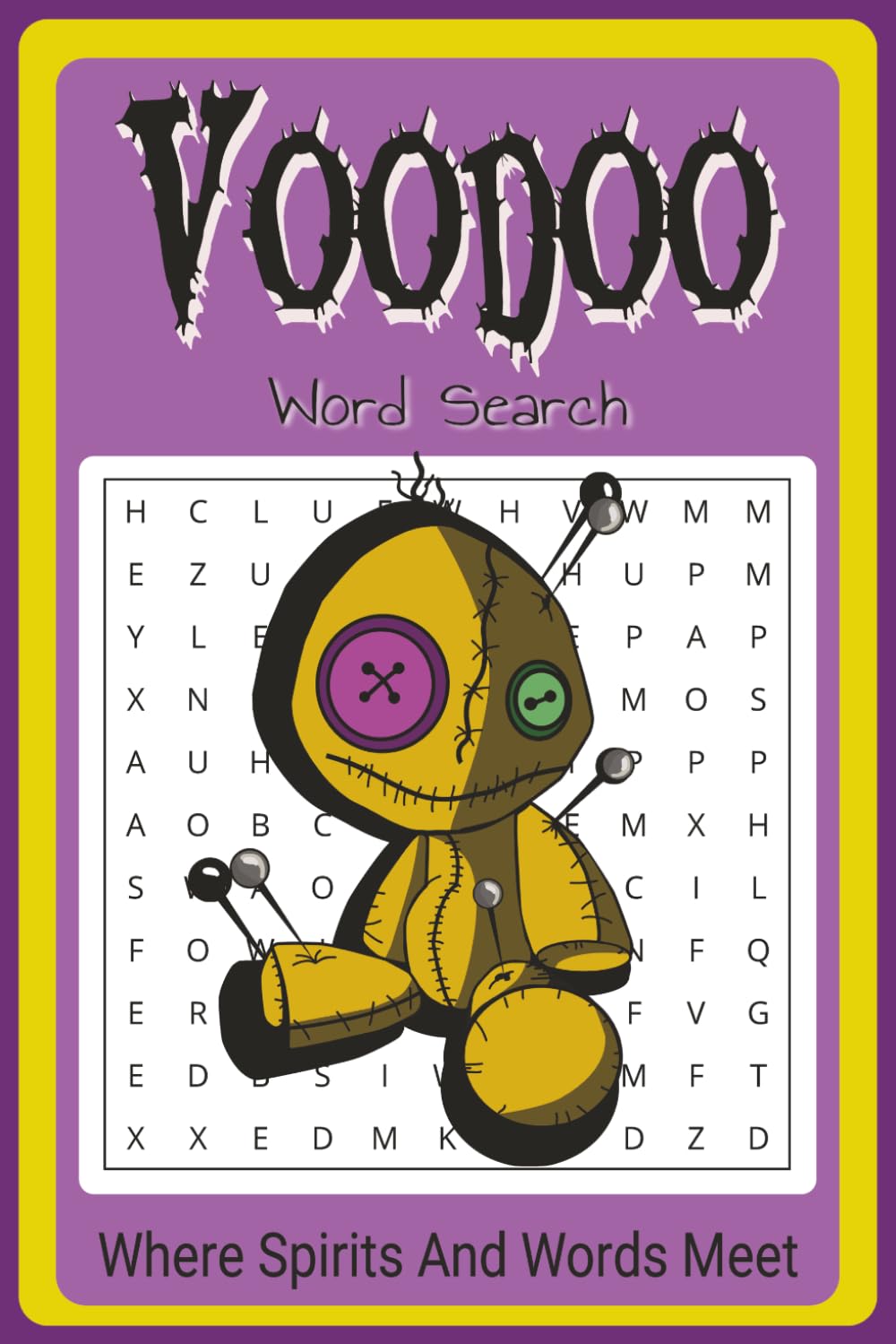 Voodoo Word Search Puzzle Book: Word Find Inspired by Voodoo, Spirits and Rituals