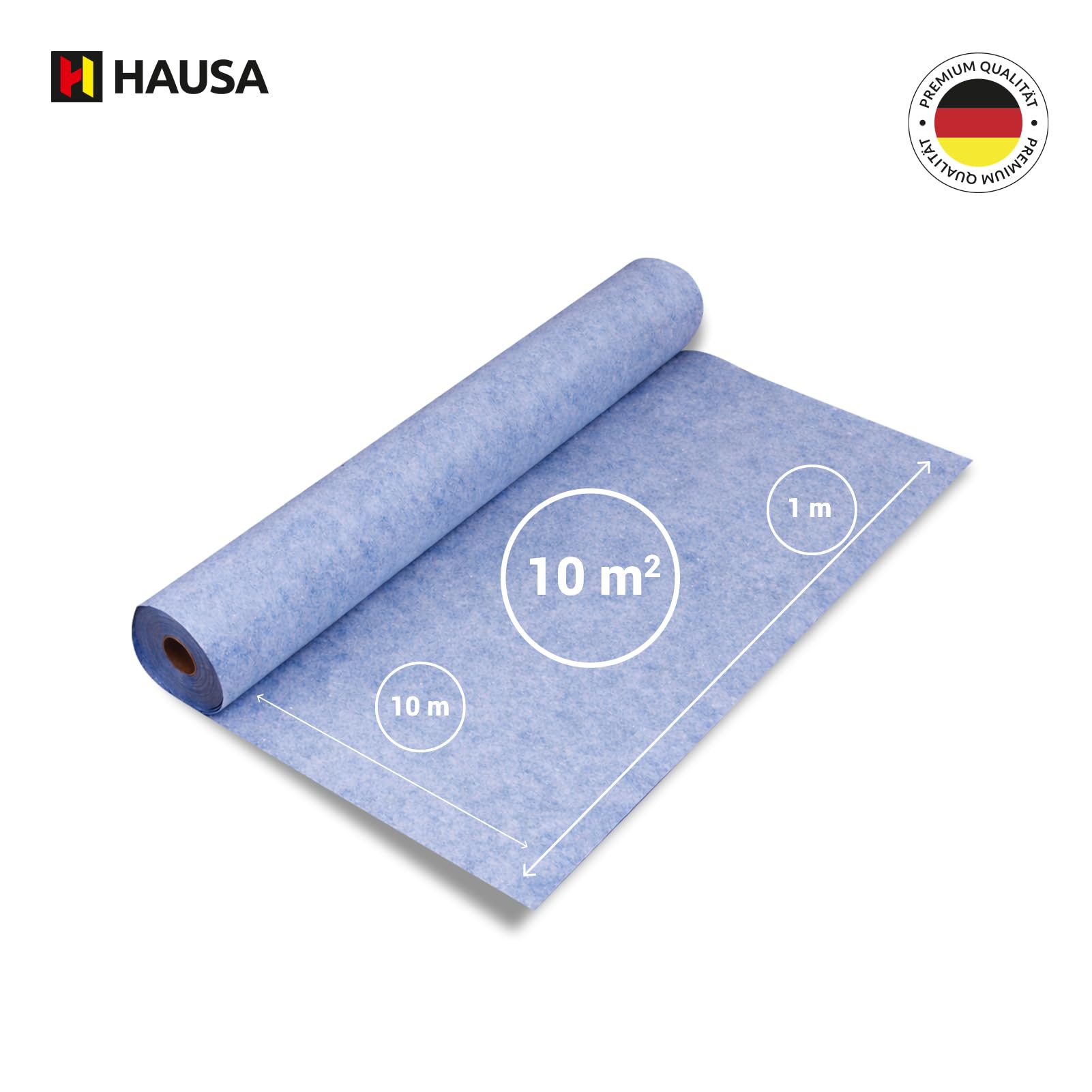 Hausa Sigillatura Pro3 10 m2, impermeabile, resistente al gelo, ideale per bagni e cucine, adatto per riscaldamento a pavimento