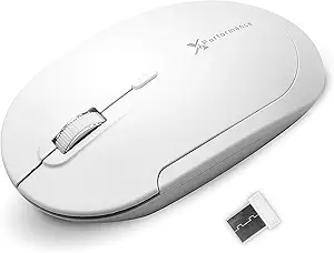 X9 Performance Wireless Mouse - Quiet Click with Adjustable DPI - Comfortable for Laptop, Desktop, Mac or PC