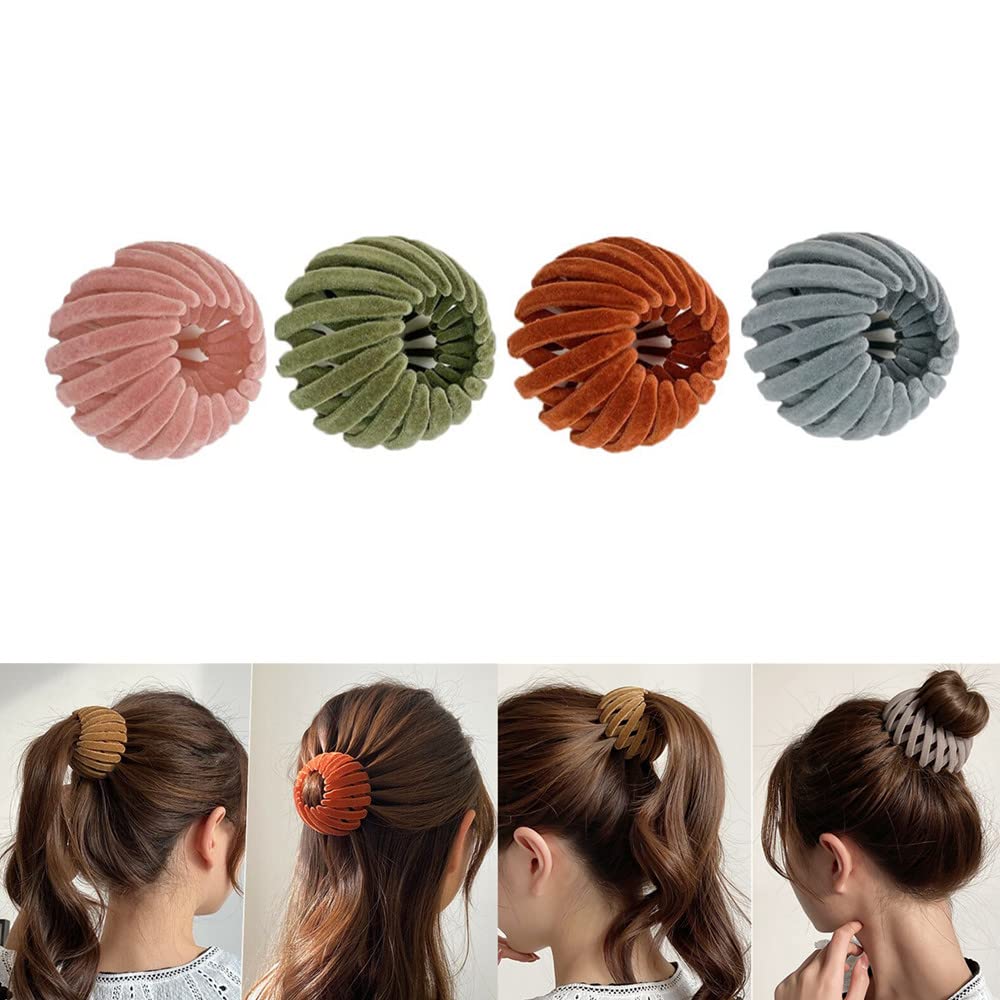 Zabernim Birds Nest Magic Hair Clip,Bird Nest Magic Hair