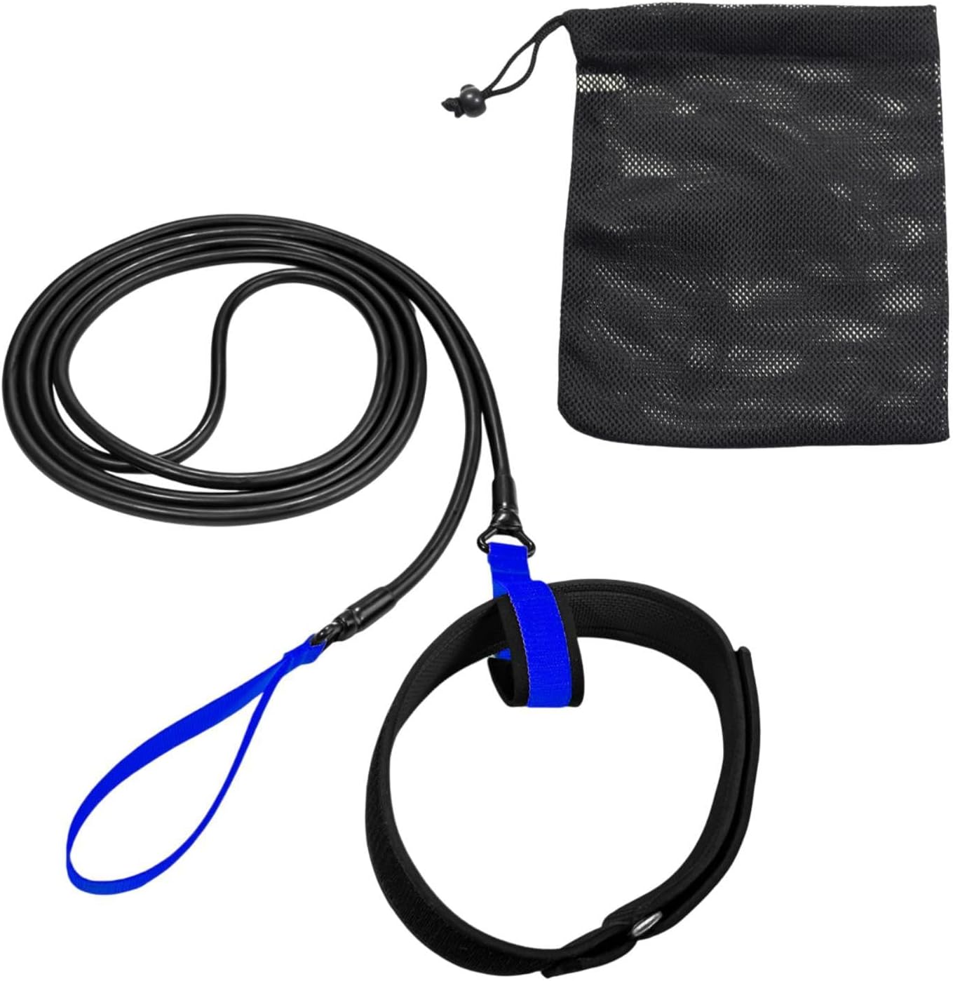 Swim Resistance Belt Swim Tether Stationary Swimming Sturdy Equipment Adjustable Device Swimming Belt Swim Training Belt